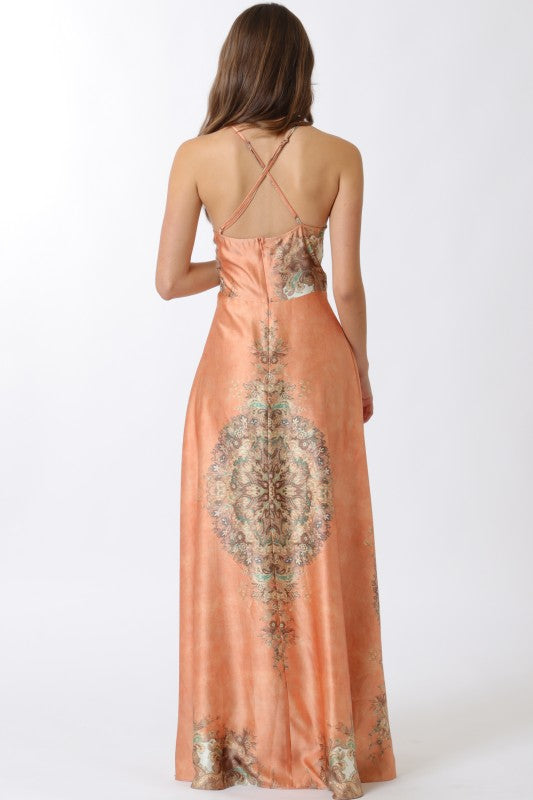 MAXI VESTIDO MELÓN