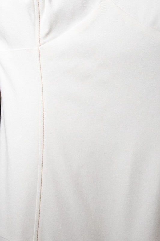 VESTIDO MIDI OFF WHITE