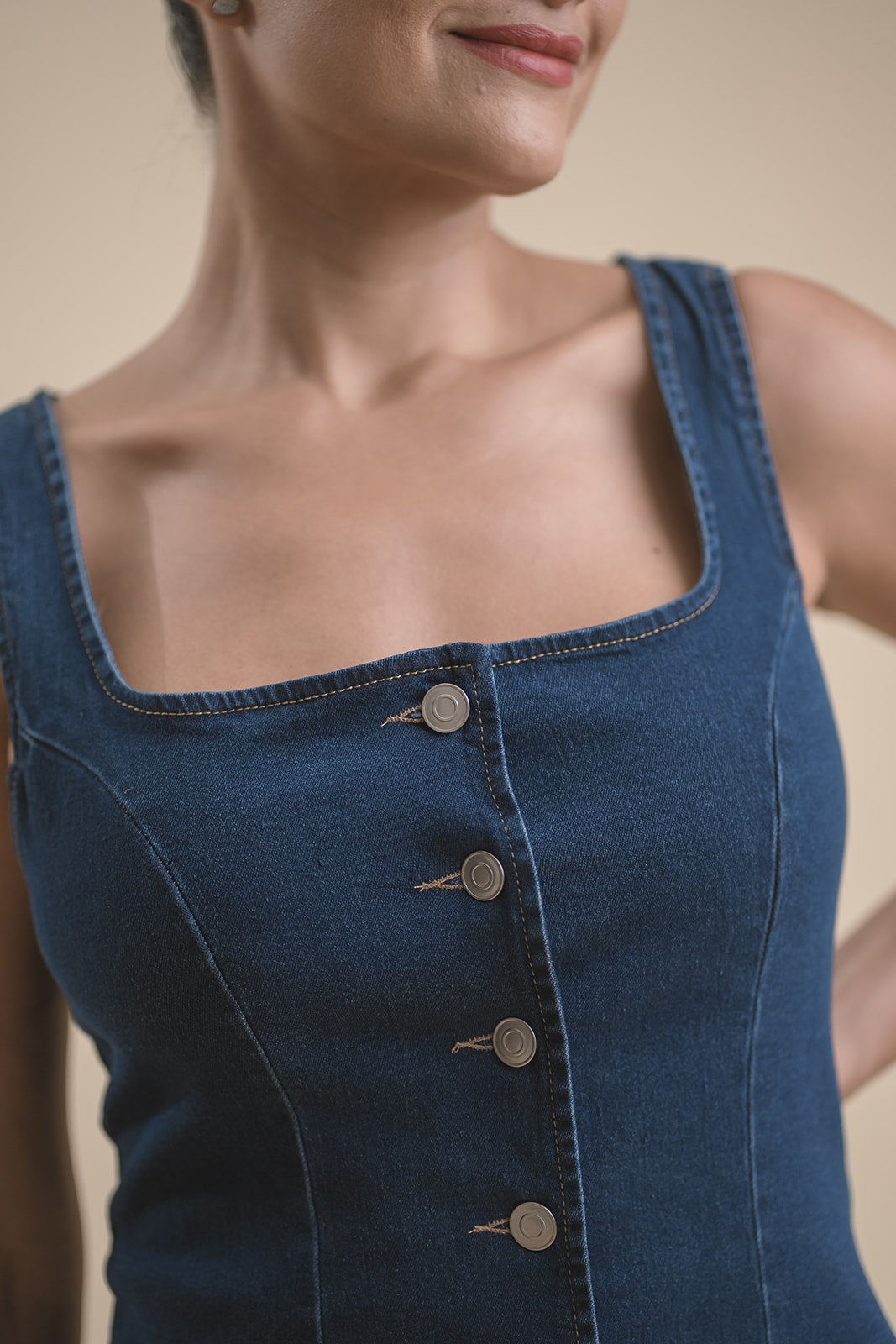 Vestido Denim Set