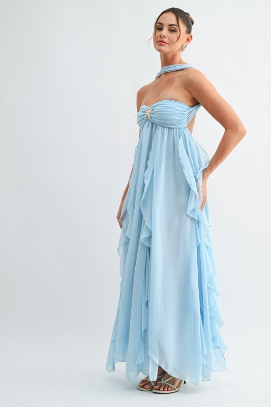 MAXI VESTIDO SKYBLUE