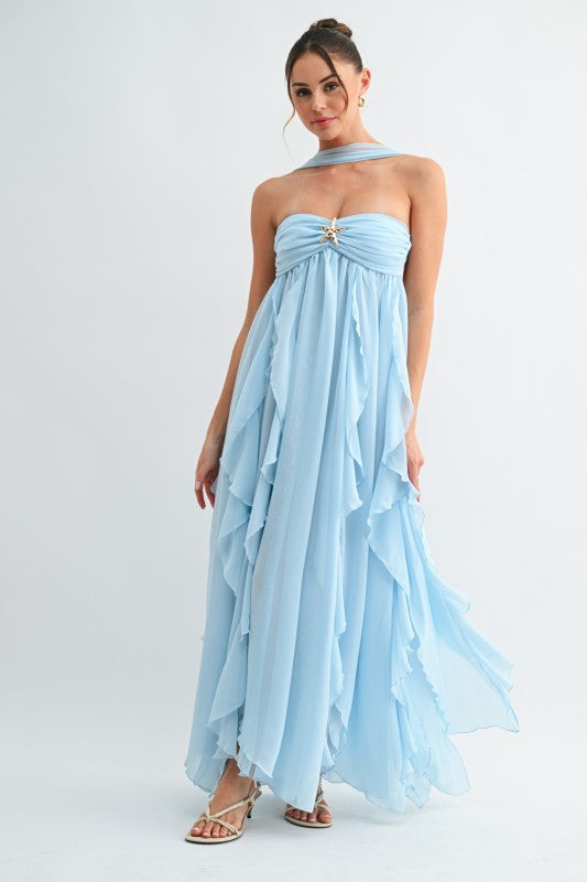 MAXI VESTIDO SKYBLUE