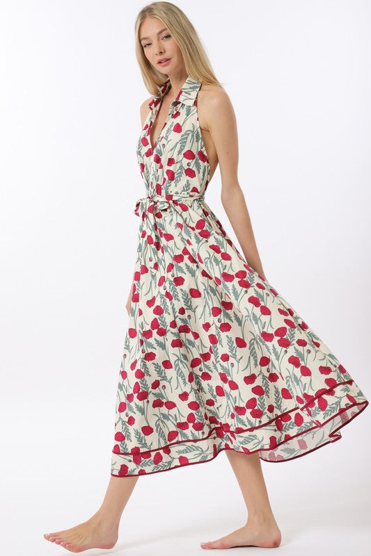Vestido Multi Flor