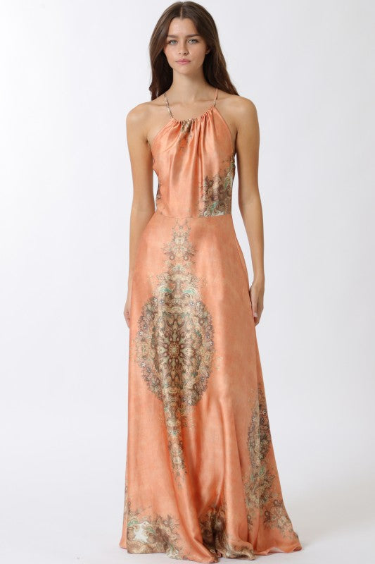 MAXI VESTIDO MELÓN