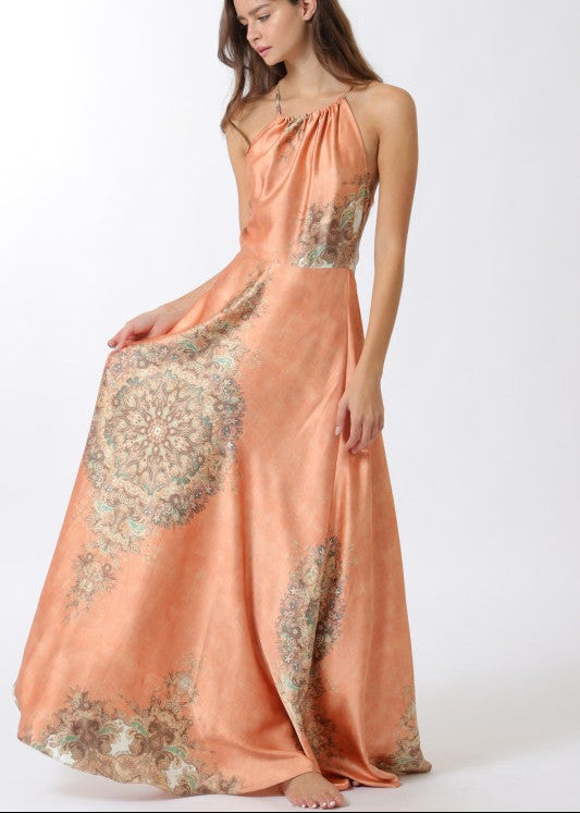 MAXI VESTIDO MELÓN