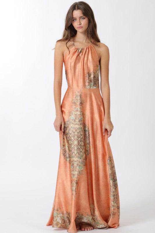 MAXI VESTIDO MELÓN