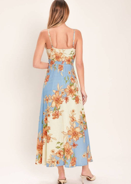 VESTIDO MIDI PRINTED
