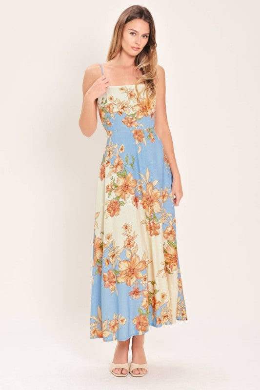 VESTIDO MIDI PRINTED