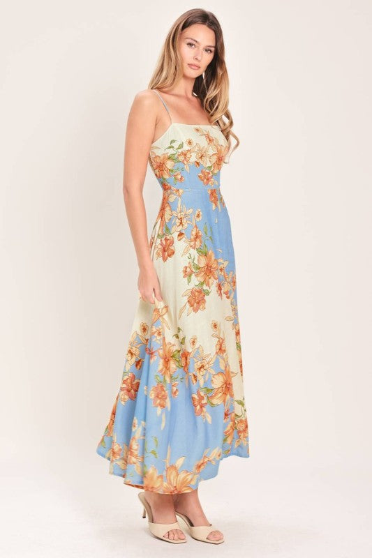 VESTIDO MIDI PRINTED