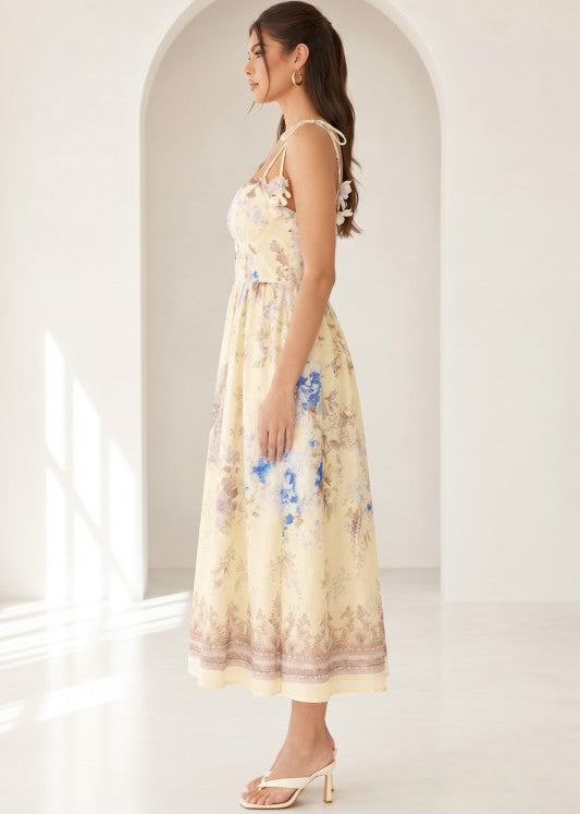 VESTIDO MIDI YELLOW