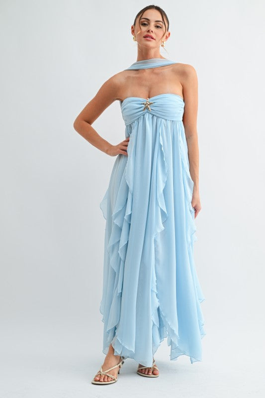 MAXI VESTIDO SKYBLUE
