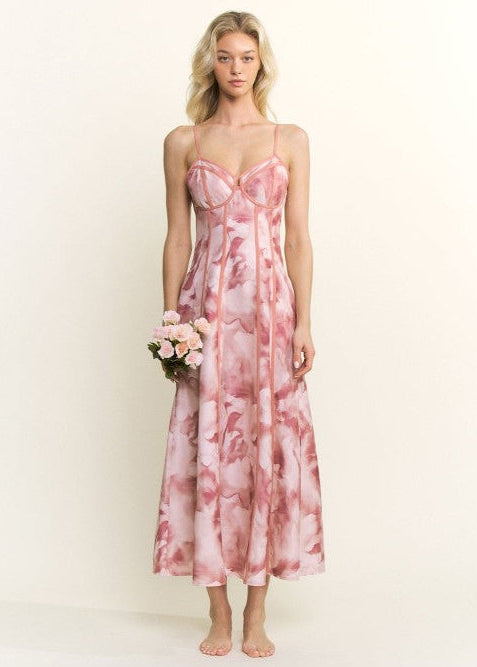 MAXI VESTIDO MARSALA