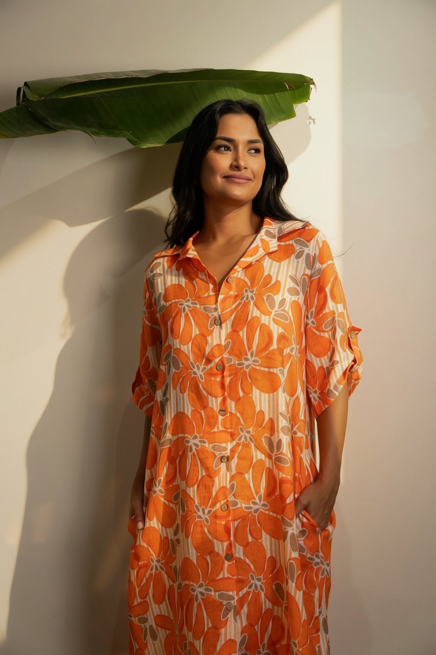 VESTIDO SARA LINO