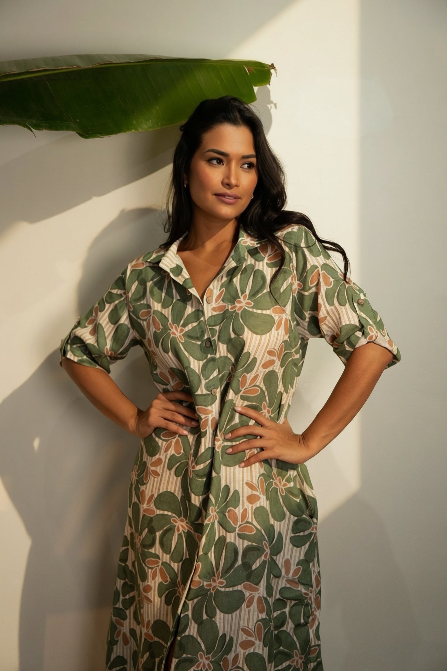 VESTIDO SARA LINO