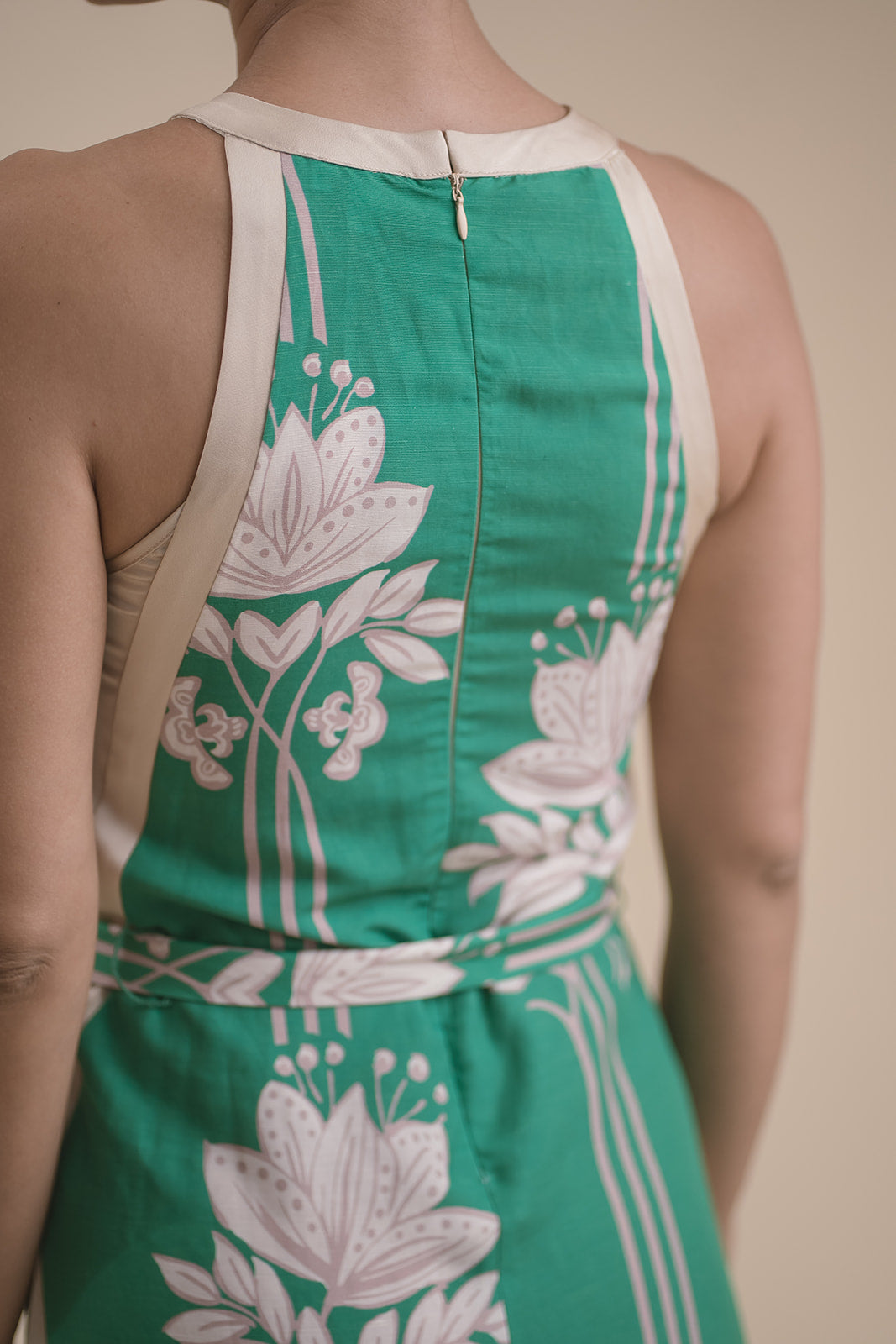 Vestido Halter c/lazo