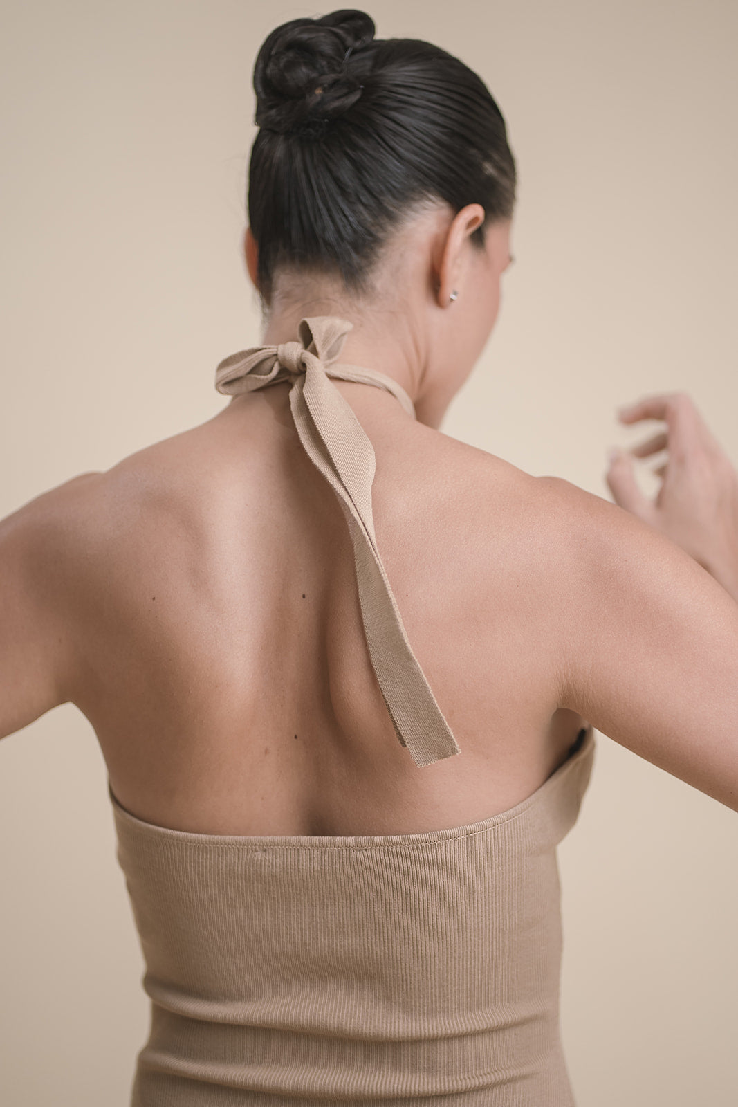 Vestido Knit Beige