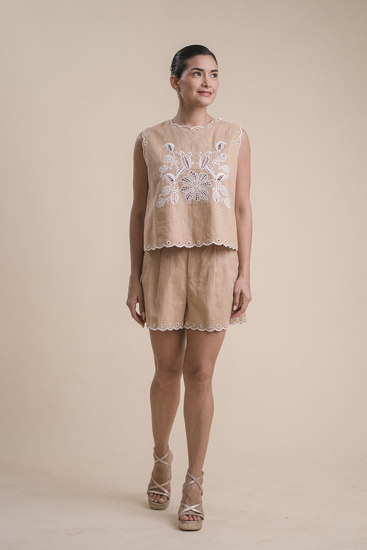 Conjunto Linen Beige