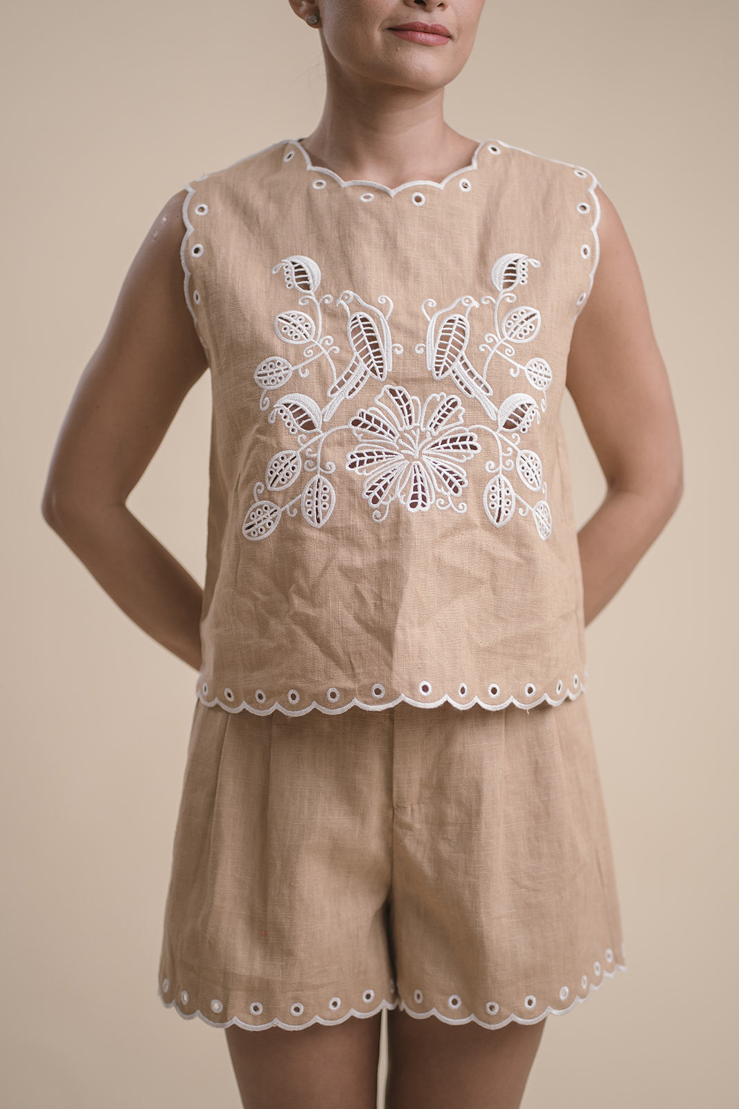 Conjunto Linen Beige