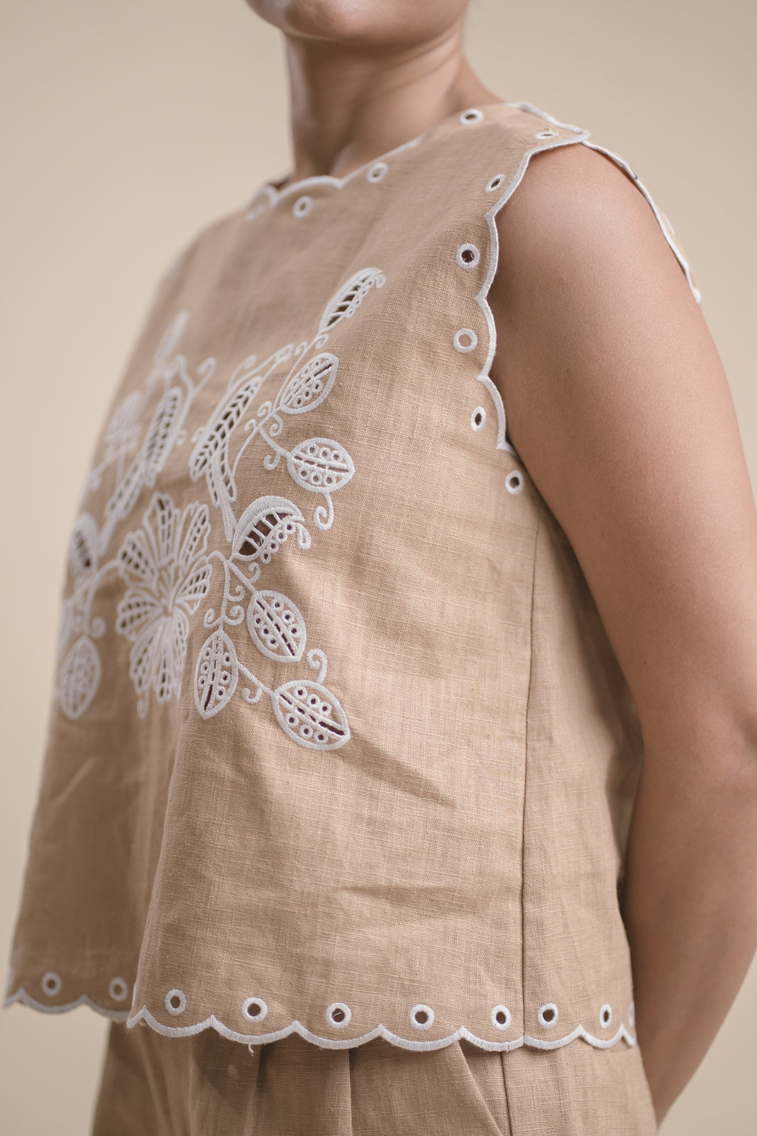 Conjunto Linen Beige