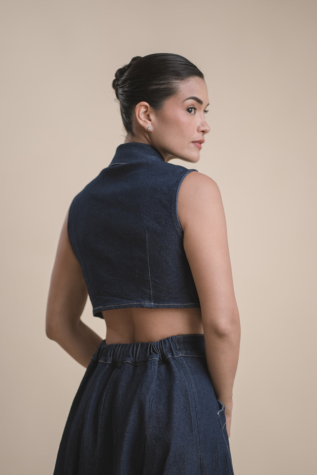 Vestido Denim Cony