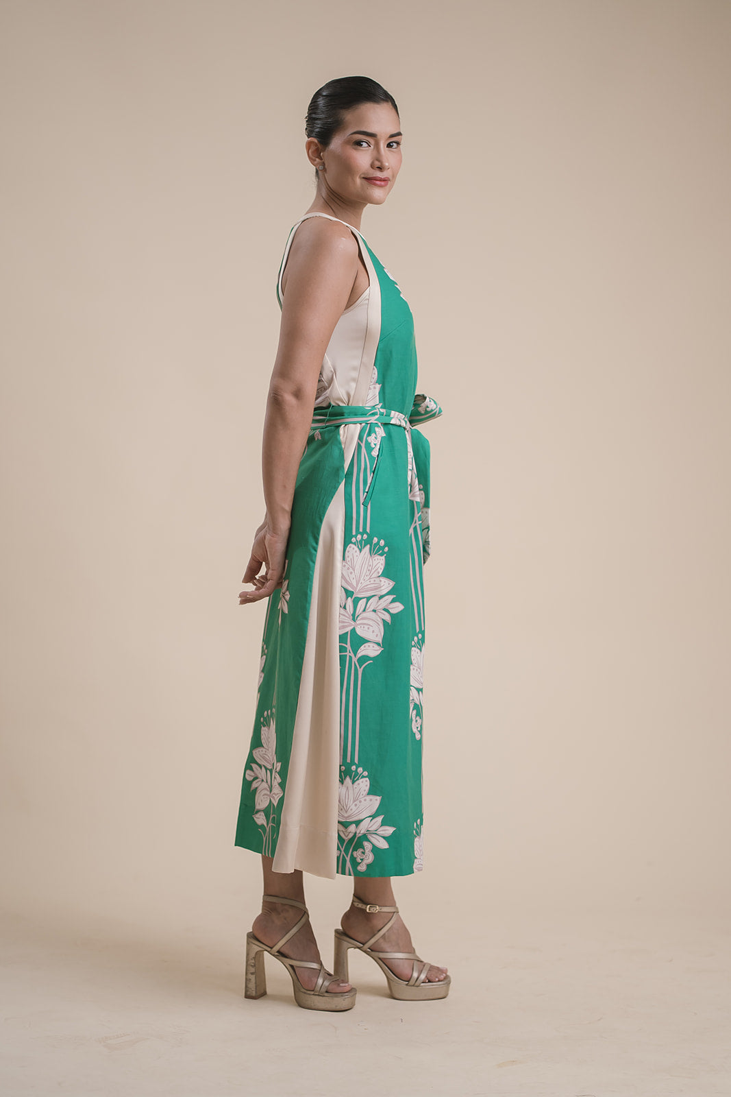 Vestido Halter c/lazo