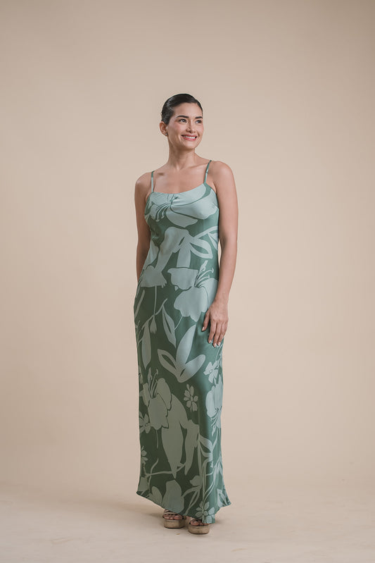 Vestido Print Verde