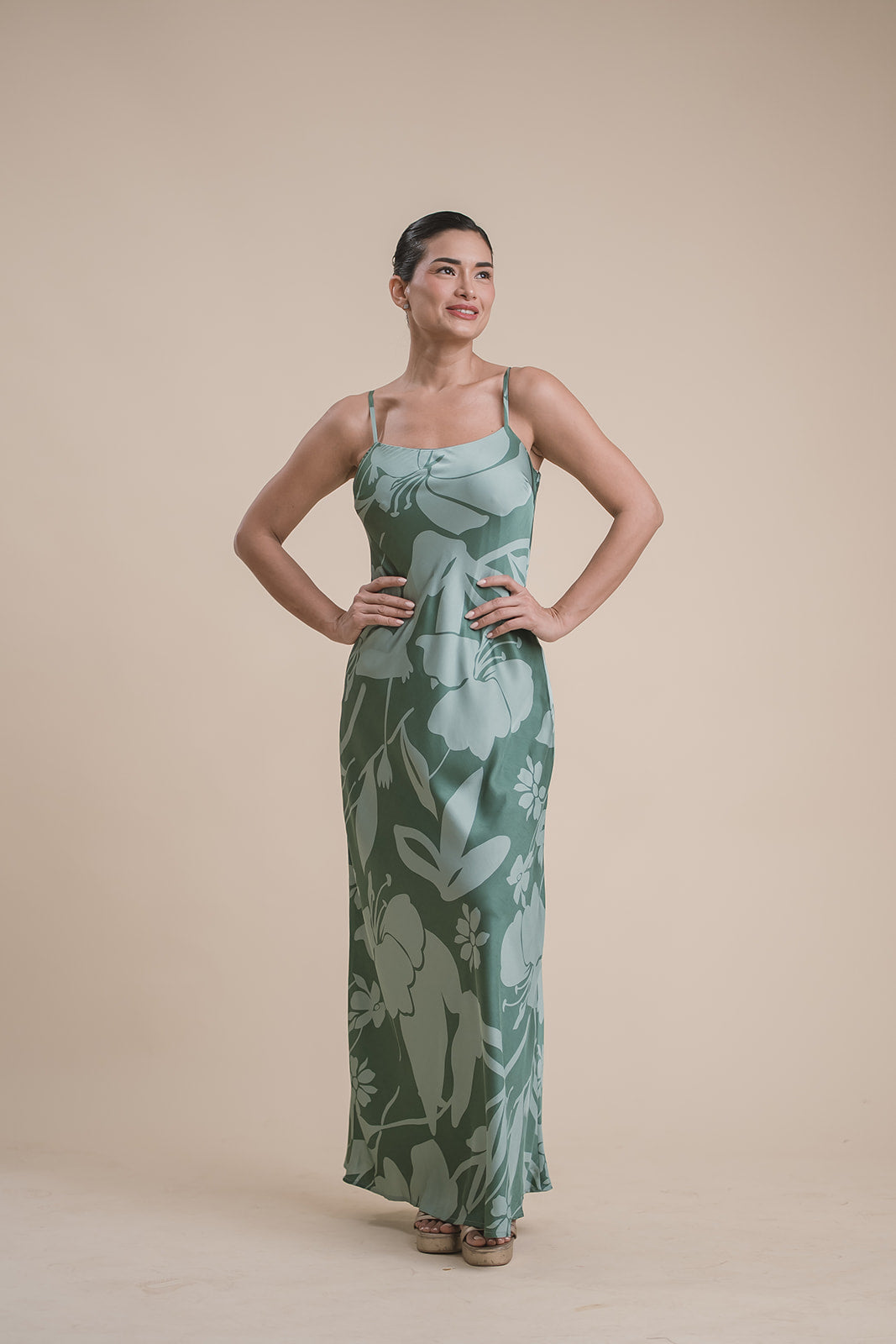 Vestido Print Verde