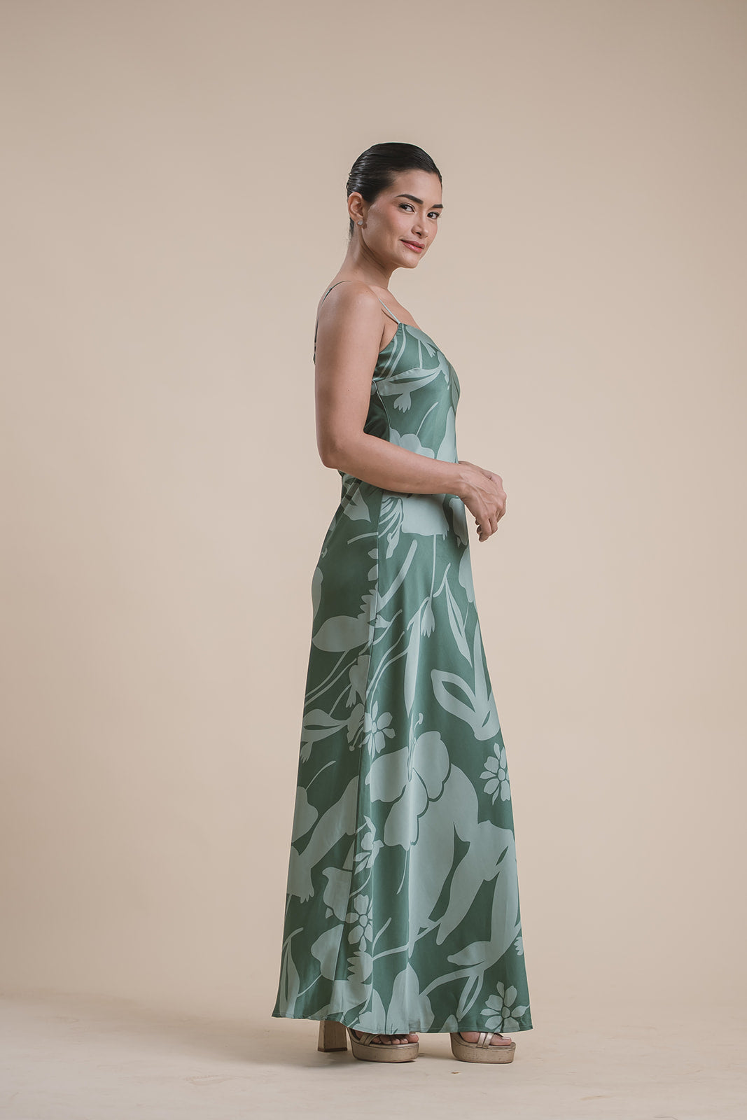 Vestido Print Verde