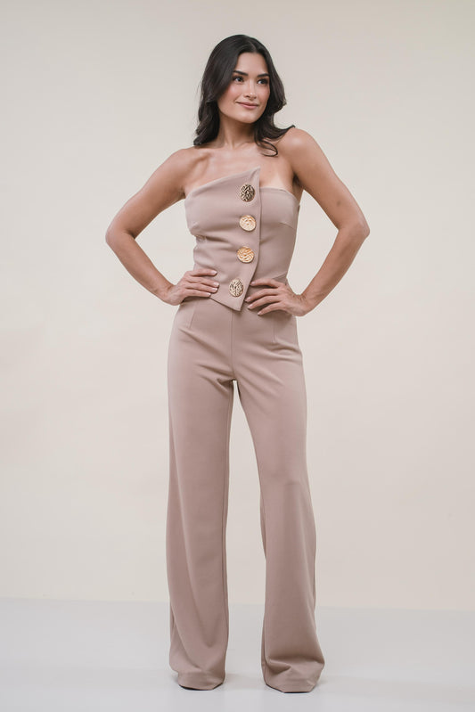 ENTERIZO BERTHA BEIGE