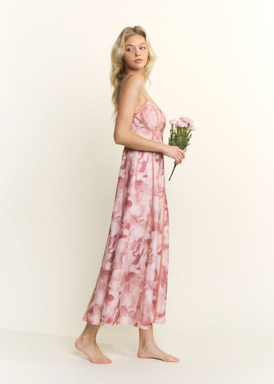MAXI VESTIDO MARSALA
